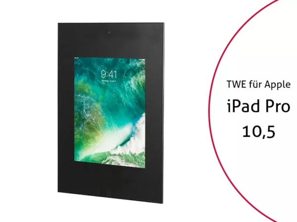 TabLines TWE059B Tablet Wandeinbau f?r Apple iPad Pro 10.5, DS, schwarz