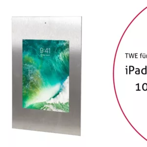 TabLines TWE059E Tablet Wandeinbau f?r Apple iPad Pro 10.5, DS, Edelstahl