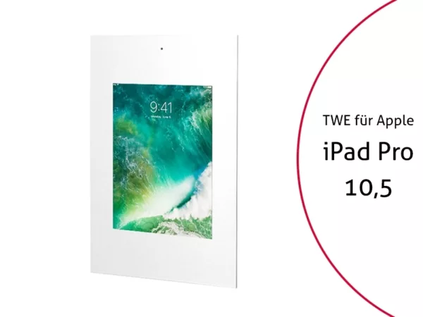 TabLines TWE059W Tablet Wandeinbau f?r Apple iPad Pro 10.5, DS, wei?
