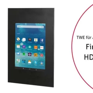 TabLines TWE060B Tablet Wandeinbau f?r Amazon fire HD 8 (2017), schwarz