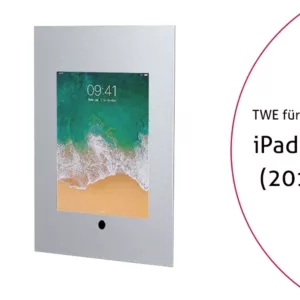 TabLines TWE063S Tablet Wandeinbau f?r Apple iPad 9.7 (2018), HB, silber