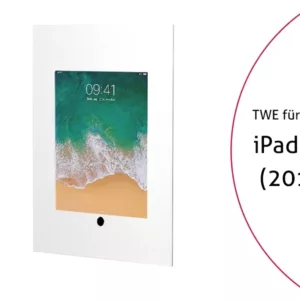 TabLines TWE063W Tablet Wandeinbau f?r Apple iPad 9.7 (2018), HB, wei?