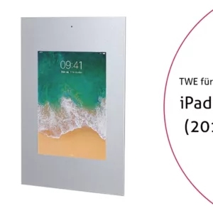 TabLines TWE064S Tablet Wandeinbau f?r Apple iPad 9.7 (2018), DS, silber