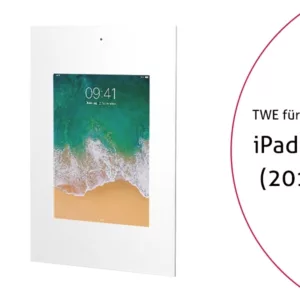 TabLines TWE064W Tablet Wandeinbau f?r Apple iPad 9.7 (2018), DS, wei?