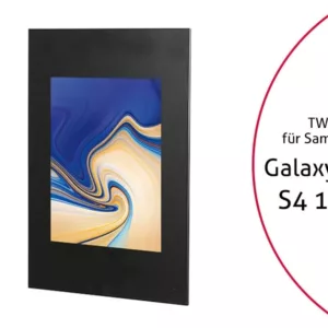 TabLines TWE065B Tablet Wandeinbau f?r Samsung Tab S4 10.5, schwarz