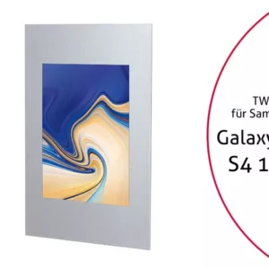 TabLines TWE065S Tablet Wandeinbau f?r Samsung Tab S4 10.5, silber