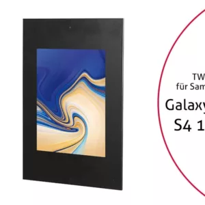 TabLines TWE066B Tablet Wandeinbau f?r Samsung Tab S4 10.5, DS, schwarz