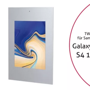 TabLines TWE066S Tablet Wandeinbau f?r Samsung Tab S4 10.5, DS, silber