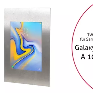 TabLines TWE067E Tablet Wandeinbau f?r Samsung Tab A 10.5, Edelstahl