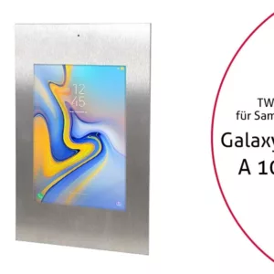 TabLines TWE068E Tablet Wandeinbau f?r Samsung Tab A 10.5, DS, Edelstahl