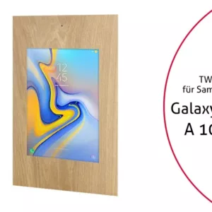 TabLines TWE068O Tablet Wandeinbau f?r Samsung Tab A 10.5, DS, Eiche