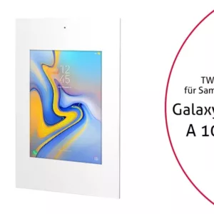 TabLines TWE068W Tablet Wandeinbau f?r Samsung Tab A 10.5, DS, wei?