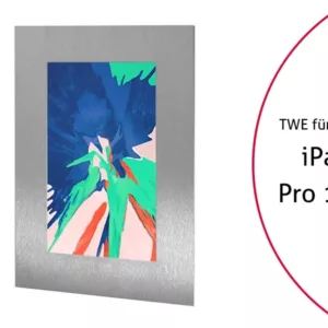 TabLines TWE069E Tablet Wandeinbau f?r Apple iPad Pro 11, Edelstahl
