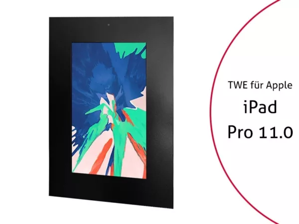 TabLines TWE070B Tablet Wandeinbau f?r Apple iPad Pro 11, DS, schwarz