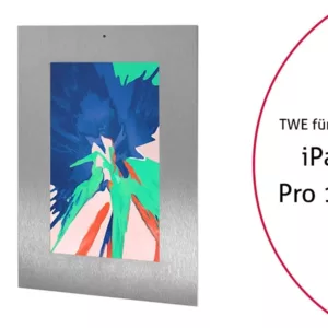 TabLines TWE070E Tablet Wandeinbau f?r Apple iPad Pro 11, DS, Edelstahl