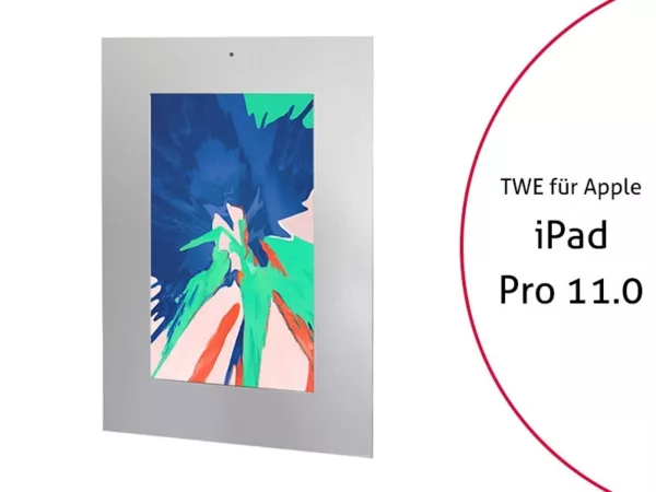TabLines TWE070S Tablet Wandeinbau f?r Apple iPad Pro 11, DS, silber