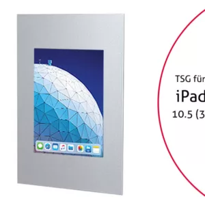 TabLines TWE073S Tablet Wandeinbau f?r Apple iPad Air 3 10.5 (2019), silber