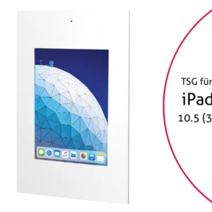 TabLines TWE075W Tablet Wandeinbau f?r Apple iPad Air 3 10.5 (2019), DS, wei?