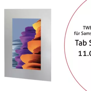 TabLines TWE076S Tablet Wandeinbau f?r Samsung Tab S7 11.0, silber