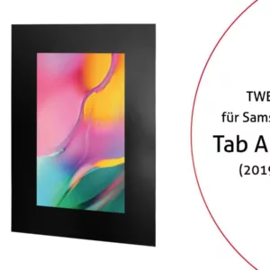 TabLines TWE078B Tablet Wandeinbau f?r Samsung Tab A 8.0 Zoll, schwarz