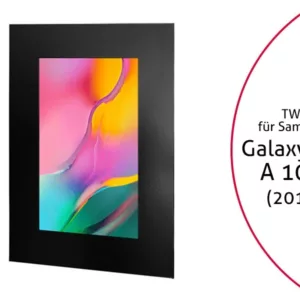 TabLines TWE079B Tablet Wandeinbau f?r Samsung Galaxy Tab A 10.1 (2019), schwarz
