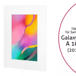 TabLines TWE079W Tablet Wandeinbau f?r Samsung Galaxy Tab A 10.1 (2019), wei?