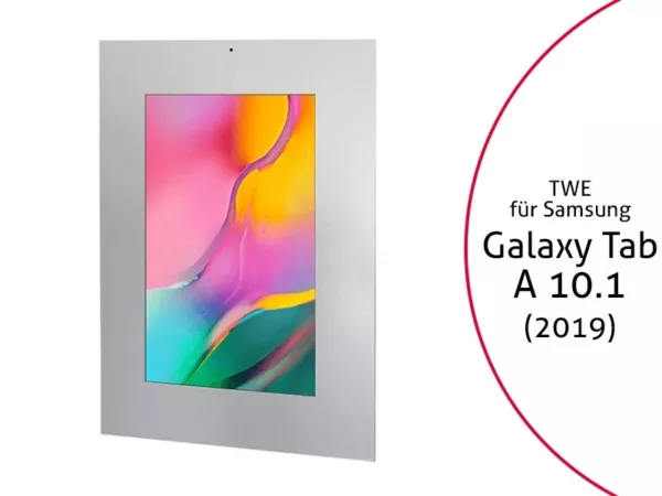 TabLines TWE080S Tablet Wandeinbau f?r Samsung Galaxy Tab A 10.1 (2019), DS, sil...
