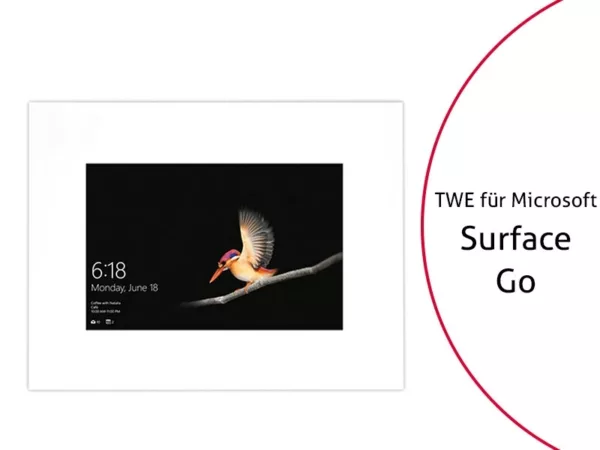 TabLines TWE081W Tablet Wandeinbau f?r Microsoft Surface Go, wei?