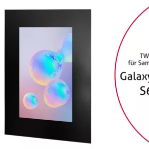 TabLines TWE083B Tablet Wandeinbau f?r Samsung Tab S6, schwarz
