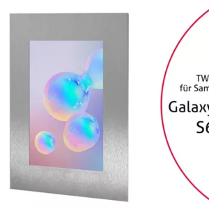 TabLines TWE083E Tablet Wandeinbau f?r Samsung Tab S6, Edelstahl