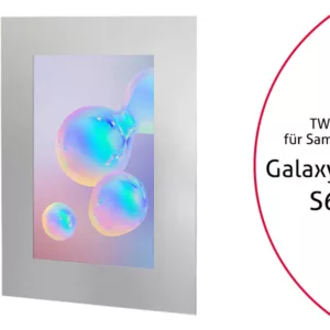 TabLines TWE083S Tablet Wandeinbau f?r Samsung Tab S6, silber