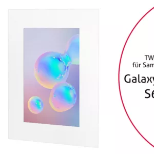 TabLines TWE083W Tablet Wandeinbau f?r Samsung Tab S6, wei?