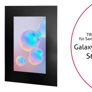 TabLines TWE084B Tablet Wandeinbau f?r Samsung Tab S6, DS, schwarz