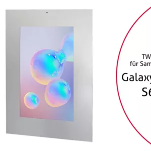 TabLines TWE084S Tablet Wandeinbau f?r Samsung Tab S6, DS, silber