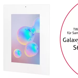 TabLines TWE084W Tablet Wandeinbau f?r Samsung Tab S6, DS, wei?