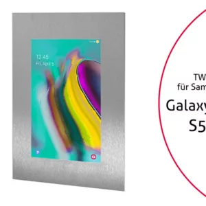 TabLines TWE085E Tablet Wandeinbau f?r Samsung Tab S5e, Edelstahl