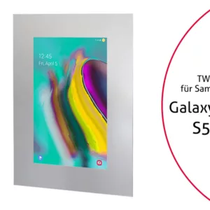 TabLines TWE085S Tablet Wandeinbau f?r Samsung Tab S5e, silber