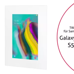 TabLines TWE085W Tablet Wandeinbau f?r Samsung Tab S5e, wei?