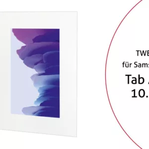 TabLines TWE090W Tablet Wandeinbau f?r Samsung Tab A7 10.4, wei?