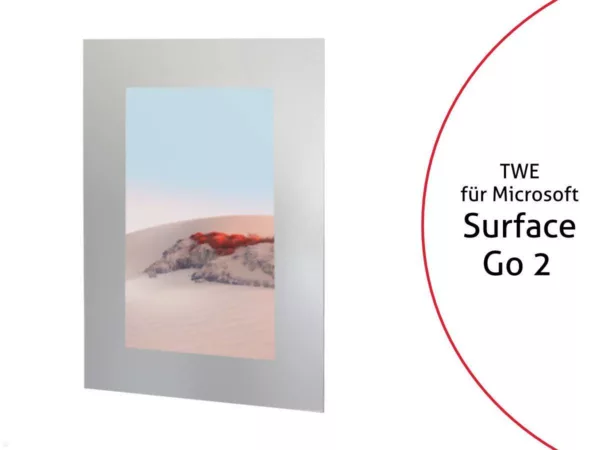 TabLines TWE094S Tablet Wandeinbau f?r Microsoft Surface Go 2, silber
