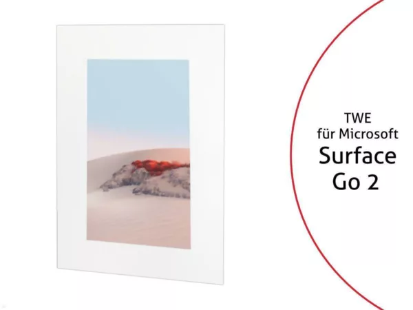 TabLines TWE094W Tablet Wandeinbau f?r Microsoft Surface Go 2, wei?