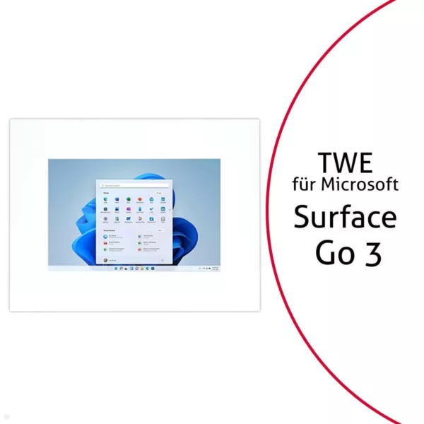 TabLines TWE099W Tablet Wandeinbau f?r Microsoft Surface Go 3, wei?