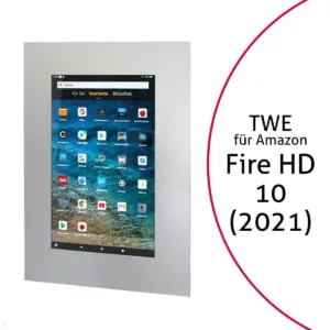 TabLines TWE100S Tablet Wandeinbau f?r Amazon fire HD 10 (2021), silber