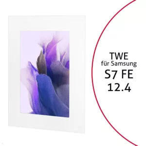TabLines TWE102W Tablet Wandeinbau f?r Samsung Tab S7 FE 12.4, wei?