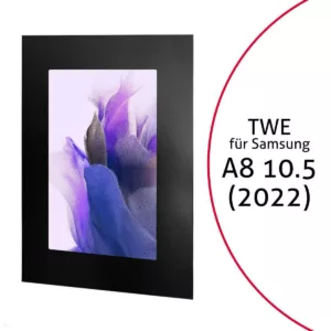 TabLines TWE103B Tablet Wandeinbau f?r Samsung Tab A8 10.5 (2022), schwarz