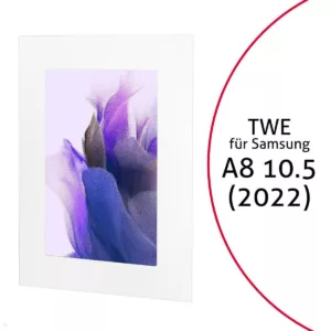TabLines TWE103W Tablet Wandeinbau f?r Samsung Tab A8 10.5 (2022), wei?
