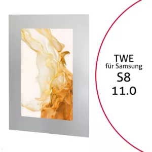TabLines TWE104S Tablet Wandeinbau f?r Samsung Tab S8 11.0, silber