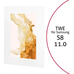 TabLines TWE104W Tablet Wandeinbau f?r Samsung Tab S8 11.0, wei?
