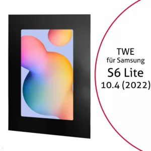 TabLines TWE107B Tablet Wandeinbau f?r Samsung Tab S6 Lite 10.4 (2022), schwarz
