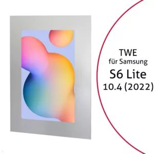 TabLines TWE107S Tablet Wandeinbau f?r Samsung Tab S6 Lite 10.4 (2022), silber